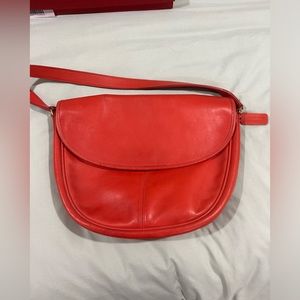 Coach leather cross body
